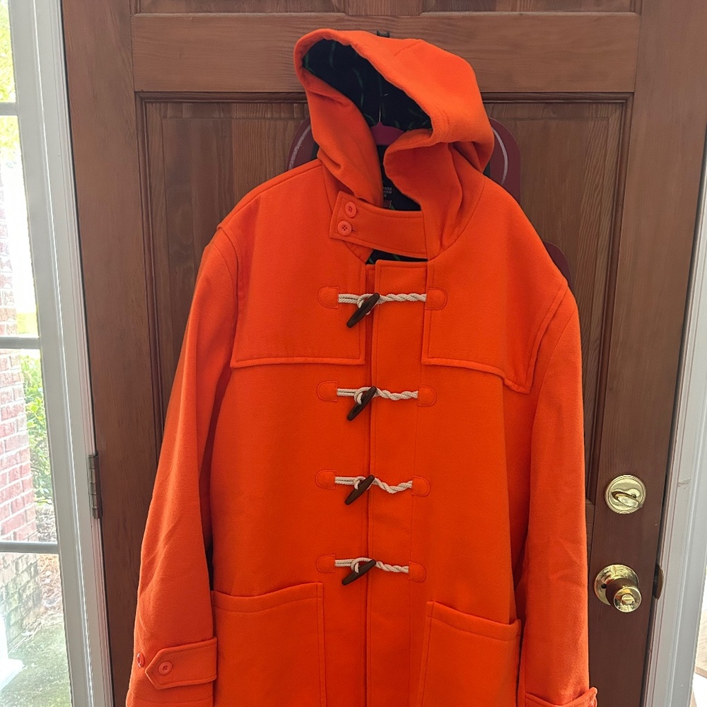 NEW Rowing Blazers x Target Men’s Orange Toggle Coat Size XXL